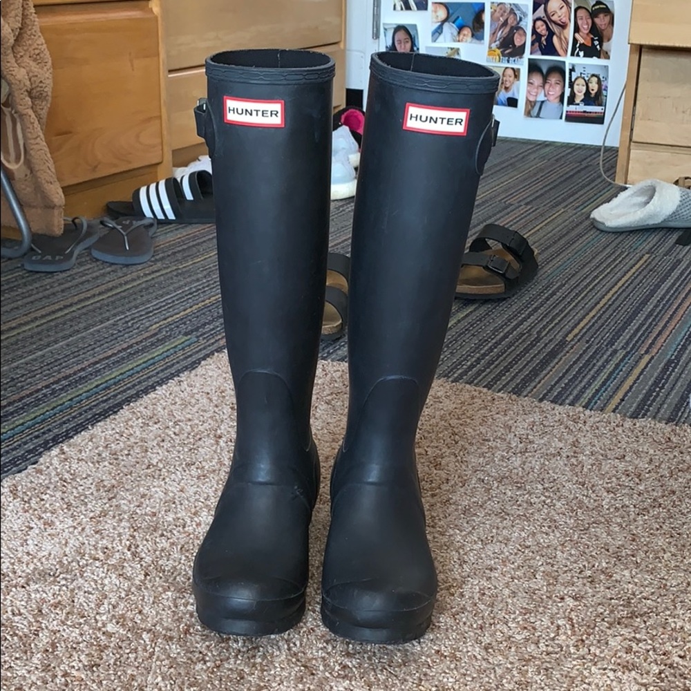Black Long Hunter Boots